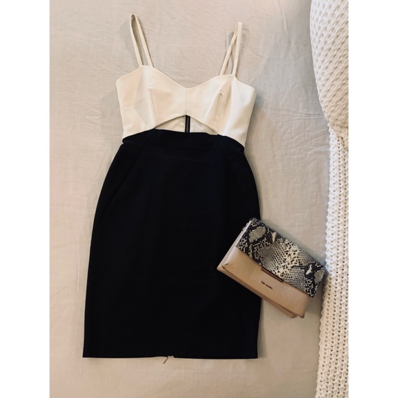 French Connection Colorblock Strappy Dress - Picture 5 of 6